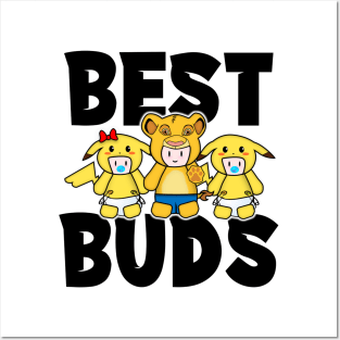 Best Buds Posters and Art